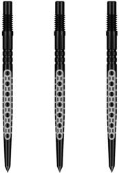 Shot Varf darts Shot Turbo Point Goths negru, 30mm (SHSM009330)