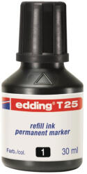 edding Utántöltő alkoholos markerhez Edding T25 fekete (7180012000) - iroda-ellatas