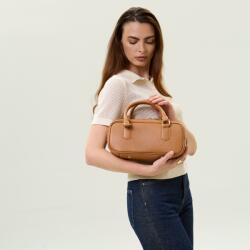 MORANTI Női kézitáska valódi bőr Melania-M Vörös (MR-1240-17-Rud)