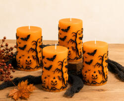 Gyertya Áruház Halloween-i henger gyertya