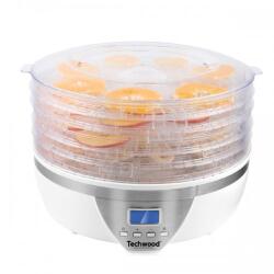 Techwood Deshidrator alimente Techwood TDH-504D, 5 tavi 32cm, 350W Uscator de fructe