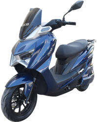 RDB Scuter Electric Fara Permis RDB ROYAL, 2000W, 25km h, Autonomie Maxima 90km, Albastru (RDB ROYAL Albastru)