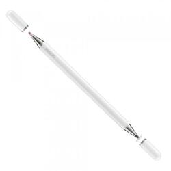 YESIDO Touch Pen Yesido ST04, 2in1, Alb - evomag