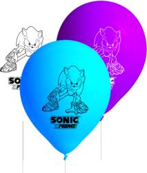 Santex Baloane din latex - Sonic 8 buc
