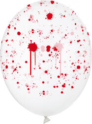 PartyDeco Balon din latex - Pete de sânge 30 cm