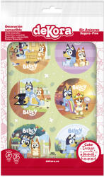 Dekora Mix de imagini comestibile - Bluey & Bingo 6 buc