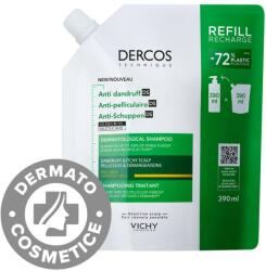 Vichy Rezerva Eco Sampon anti-matreata pentru par normal si gras Dercos, 390ml, Vichy