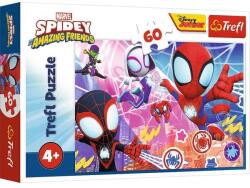 Trefl Puzzle Trefl Spidey Aventura Eroica, 60 de piese Puzzle