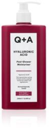 Q+A Crema hidratanta dupa dus cu acid hialuronic, 250ml, Q+A