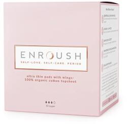 Enroush Absorbante din bumbac organic super, 10 bucati, Enroush