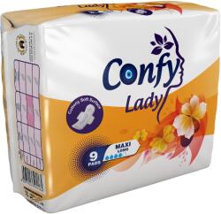 Confy Absorbante Lady Maxi Long, 9 bucati, Confy