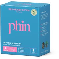 Phin Absorbante pentru noapte din bumbac organic, 8 bucati, Phin