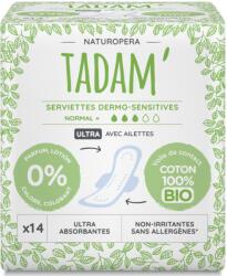 Tadam Absorbante BIO hipoalergenice Ultra Normal+, 14 bucati, Tadam