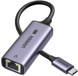 UGREEN Adaptor Ugreen CM648 USB-C la RJ45 Ethernet 2.5G - gri (CM648-25052)