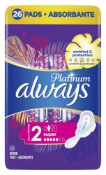 Always Absorbante Platinum Super, 26 bucati, Always