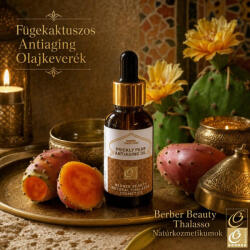Berber Beauty Fügekaktuszos Antiaging Arcápoló Olaj