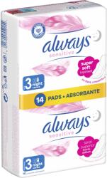 Always Absorbante Ultra Sensitive Night, 14 bucati, Always