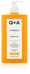 Q+A Crema corporala cu Vitamina C, 250ml, Q+A