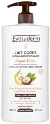 Evoluderm Lapte de corp ultra-hranitor Argan Divin, 1000ml, Evoluderm