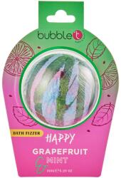 Bubble T Bila efervescenta de baie pentru relaxare cu aroma de Grapefruit & Menta, 150g, Bubble T