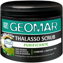 Geomar Scrub purifiant cu carbon & ceai matcha Thalasso, 600g, Geomar