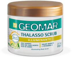Geomar Scrub iluminator cu pudra de lamaie, 600g, Geomar