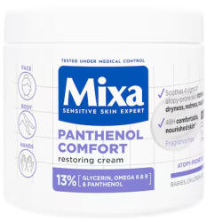 Mixa Crema reparatoare pentru fata si corp 13% glicerina piele atopica Panthenol Comfort, 400ml, Mixa