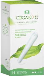 Organyc Tampoane din bumbac organic cu aplicator Super, 14 bucati, Organyc