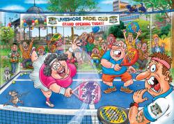 Jumbo - Puzzle Wasgij Original 49: Padel Panic! - 1 000 piese