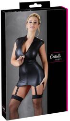 Cottelli PARTY Rochie Mini cu Portjartier și Fermoar 2 Way - Negru , S