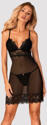 Obsessive OBS Furou Renelia cu Tanga - Negru , S/M
