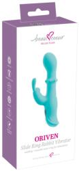 Beau Coeur Vibrator Rabbit beau cœur ORIVEN Slide Ring cu Vibrații, Mișcare Oscilantă și Inel Mobil Vibrator