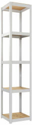 AR Shelving Regaleinheit AR Style S 198x40x40 5x70Kg R9002 D-Carbon EB60, 198×40×40 cm, 5 szint, 70 kg/polc