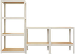 AR Shelving AR Style Set 11 - Treppe 150x210x40, 150×210×40 cm, 4 szint