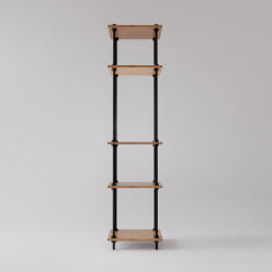 AR Shelving Fém polcos állvány 185 cm moduláris álló rendszer DECO