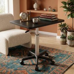 Viyogo Masuta portabila cu inaltime ajustabila 60 - 80 cm, piston pneumatic, blat MDF 60 x 40 cm, negru Suport laptop