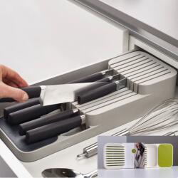 Viyogo Organizator / suport pentru cutite, 2 nivele pentru 18 cutite, Alb