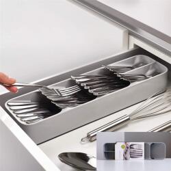 Viyogo Organizator pentru tacamuri, 5 compartimente, 39.8 cm, Gri