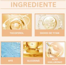 Juls Fond De Ten 4 in 1 Lichid Nude, SPF 50+, Anticearcan, Acoperire Medie Hidratanta, Waterproof, Machiaj Rezistent, Control Sebum, Corector Imperfectiuni, Hidratare Intensa, Finish Natural, Adaptabil Cul