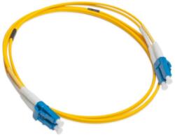 Nexans Patch cord FO 2 metri LSZH Galben LANmark Singlemode Duplex LC-LC Slimflex, "N122.4LLY2" (timbru verde 0.08 lei) (N122.4LLY2)