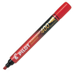 Pilot Alkoholos marker 1, 5-4mm, vágott hegyű, Pilot 400 large piros (SCA-400-R)