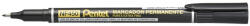 Pentel Alkoholos marker 1, 2mm NF450-A Pentel vékony hegyű OHP S fekete (NF450-A)