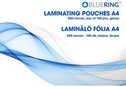 Bluering Lamináló fólia A4, 250 micron 100 db/doboz, Bluering® (LAMMA4250MIC) - azellato