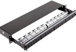 Nexans Patch panel Nexans N521663BK 24 porturi negru modular glisant (N521.663BK)