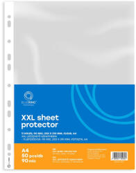 BLUERING Genotherm lefűzhető, A4, XXL 90 micron 250x310mm, Extra SZÉLES víztiszta Bluering® 50 db/csomag (GENA490BLUERXXL) - azellato