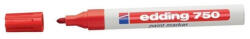 edding Lakkmarker 2-4mm, kerek Edding 750 piros (7580096002) - azellato