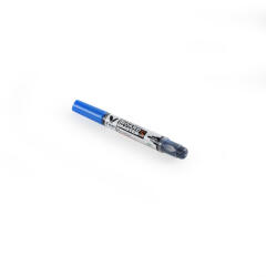 Pilot Táblamarker 0, 8mm, kerek hegyű, utántölthető ultra fine V-Board Pilot kék (WBMA-VS-UF-L-BG)