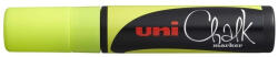 uni Krétamarker folyékony 15mm, Uni-Posca PWE-17K fluor sárga (2UPWE17KFLS) - azellato