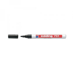 edding Lakkmarker 1-2mm, kerek Edding 751 fekete (7580097001) - azellato