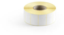  Etikett címke thermo, 25x40mm, tekercses, 2000 címke/tekercs fehér (104047) - azellato